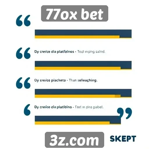 feedback dos jogadores sobre 77ox bet é positivo