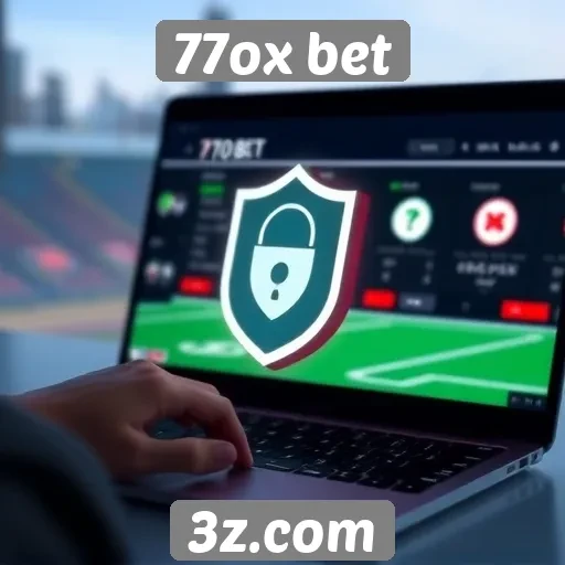 Recursos de segurança no site 77ox bet