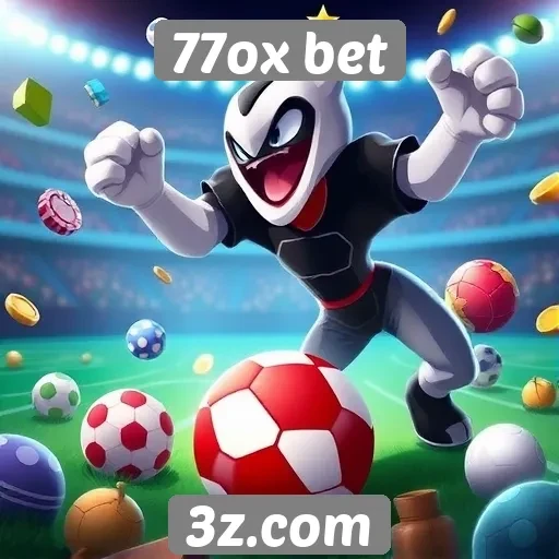 Variedade de jogos disponíveis em 77ox bet